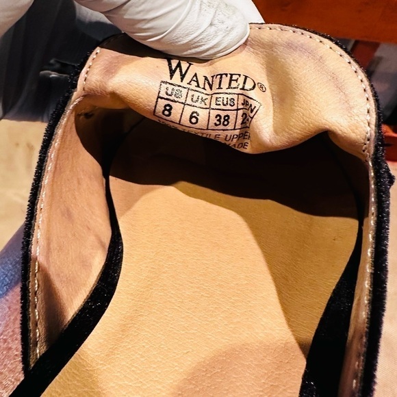 Wanted Ladies Suede Horse Bit Mules. - Picture 3 of 7